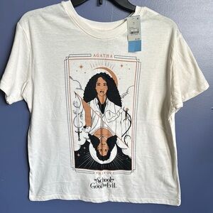 White Graphic Tee - The School for Good and Evil